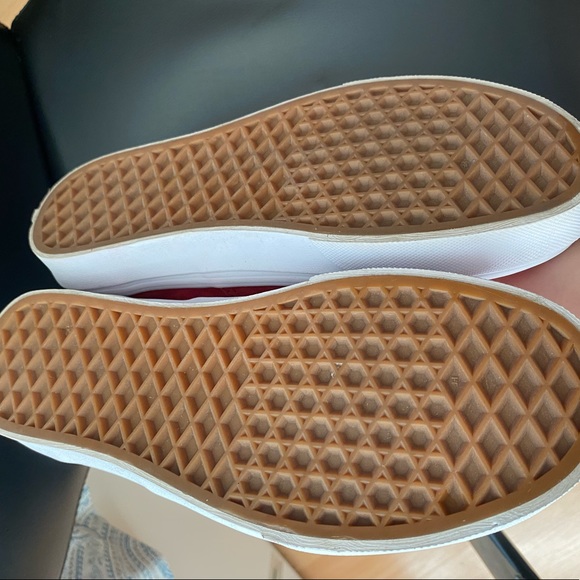 Burgundy Suede Vans - Picture 3 of 3